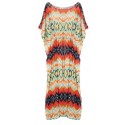 Robe longue multicolore Sha'cha