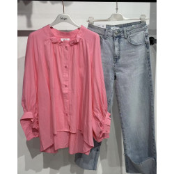 Chemise ample manche chauve souris