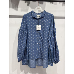 Belle chemise imprimé Coeurs