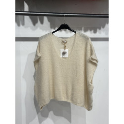Débardeur oversize Ecru