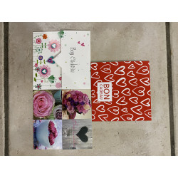 Lot de bons cadeaux